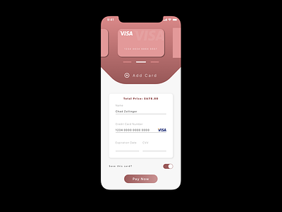 Credit Card Payment Form   Daily UI 2