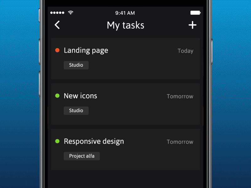 Task Manager Concept