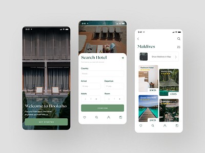 Booking App Hotel UI