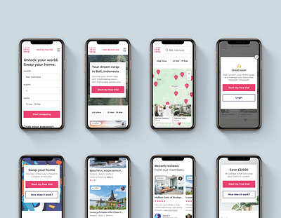 Love Home Swap - Brand and Design Strategy android animation app brand design illustration interaction ios ipad ipad pro mobile motion photography strategy typography ui ui app ux visual web