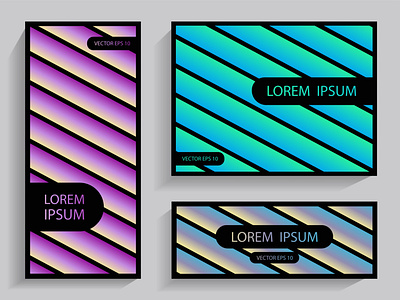 Bright gradient lines