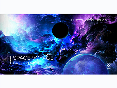 Vector illustration of space astronomy atmosphere comet explorer fancy fantastic future galaxy meteor moon nebula orbit planet poster psychedelic science space star starry universe