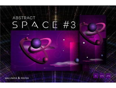 Abstract space #3 abstract space art celestial abstract deep space galaxy abstract outer space abstract outer space decor space abstract space abstract art space poster