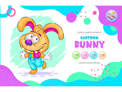 easter bunny cartoon characters