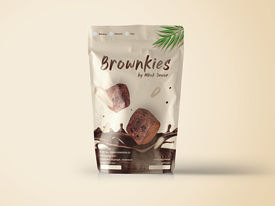 Brownies product design 3d brand brand design brownies design illustration like minimal mockup package design packagedesign packaging standingpouch