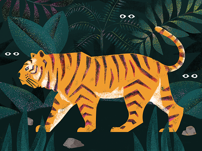 A Tiger Has Stripes On Its Body designs, themes, templates and downloadable  graphic elements on Dribbble