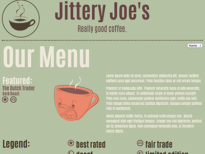 Coffee Review App #2 app coffee review web