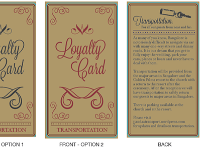 Loyalty Card Info