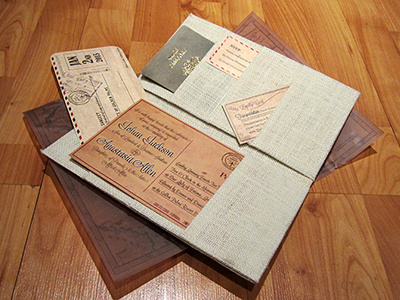 Vintage Travel Invitations & RSVP boarding pass invitation passport rsvp travel wedding