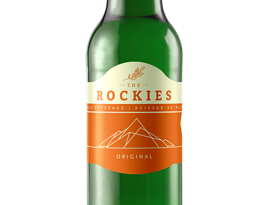 Rockies Malt Beverage - Halal beverage branding drink food halal label packaging product