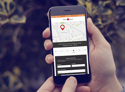RealVision - Mobile app map navigation onboarding product property real estate ui ux