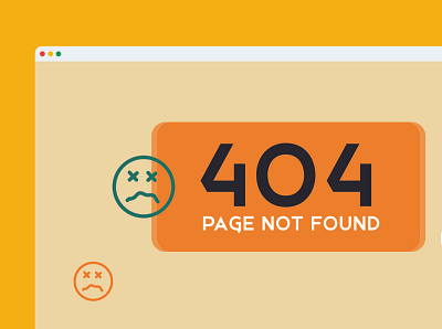 404 render 30daysui 404page design flatdesign illustration logo ui vector