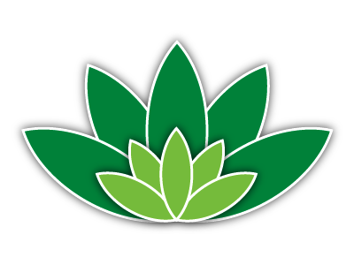 Ayurveda logo ai ayurveda flower green logo lotos