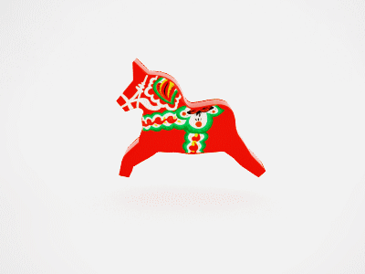 Fajno wall animation debut fajno fajnodesign horse illustration invite pattern print