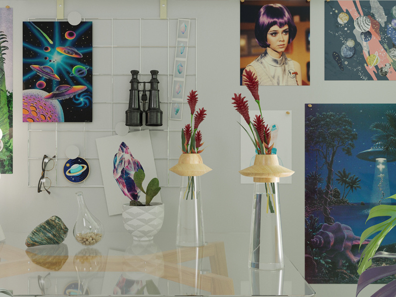 Ufological vase by Tsaruk&Ahmadova on Dribbble