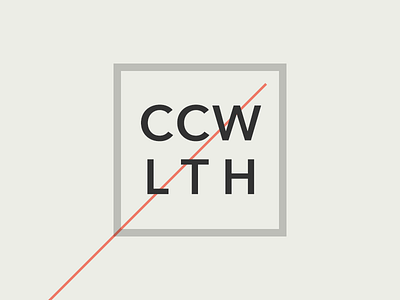 Creative Commonwealth Goes Square branding clean fashion flat logo menswear modern simple square style