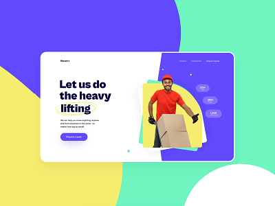 Moverrr Landing Page