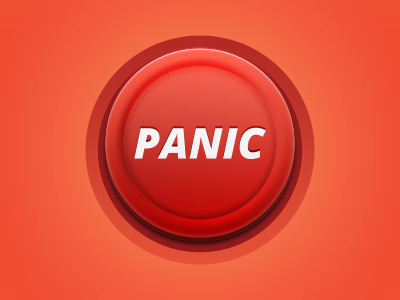 Panic arcade button panic push button
