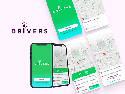 Exploration UI Ride Hailing App