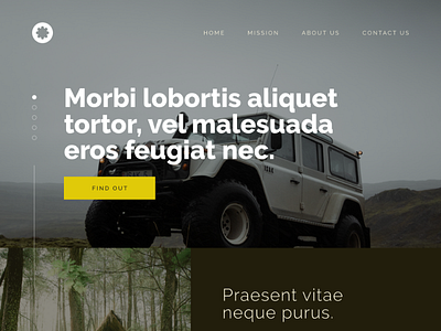 Homepage Design