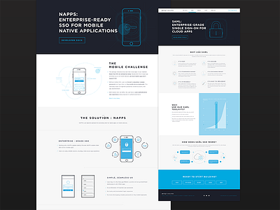 Developer Site developer icons information design layout user experience user interface web design