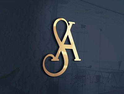 Ali Seyed Karimi personal logo branding design idea identity illustrator logo logotype photoshop typography
