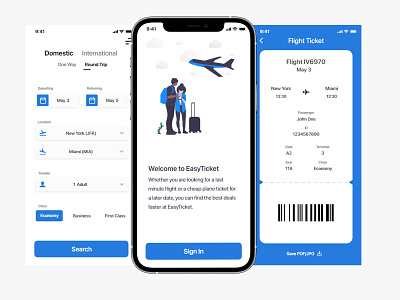 Flight Ticket app