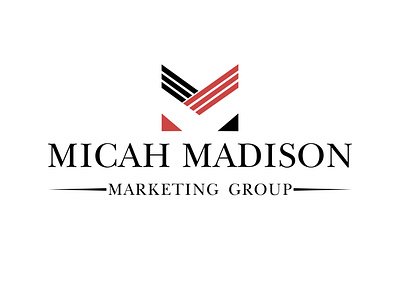 Logo design for Micah Madison Marketing Group brand identity branding branding design design group illustration logo logo design logodesign logos logotype marketing modern vector