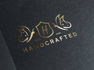 Handcrafted Logo Design app brand identity branding design hand lettering handcraft icon illustration logo logo design logodesign logotype vector