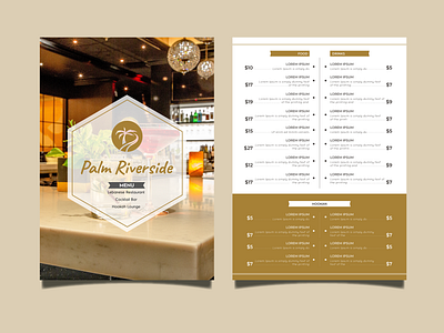 Menu Design for Lebanese Restaurant app branding design graphicsdesignin icon illustration provistechnologies