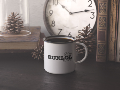 Buklol Cafe Logo Design brand branding branding design design icon illustration logo logodesign redesign ui ux vector website