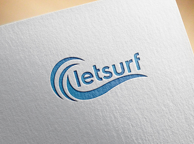 Letsurf Logo Design animation app brand identity branding branding design design icon illustration logo logo design logodesign typography ui ux vector web website