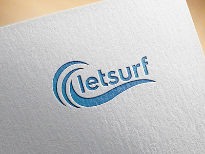 Letsurf Logo Design