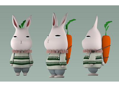 3D Character Modeling practice