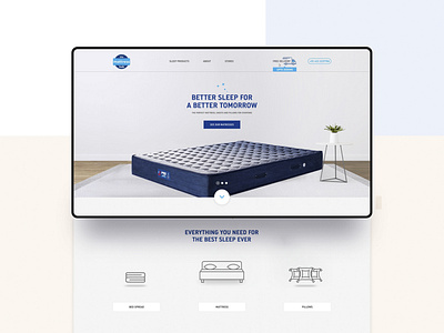 Mattress Website Template