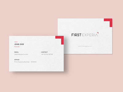 First Experia Business card