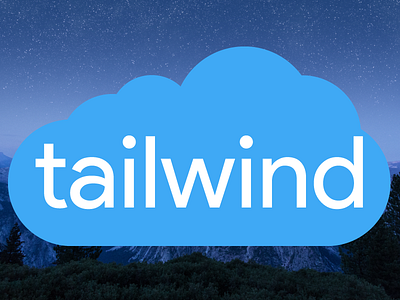 Tailwind Logo cloud company corporate debut illustrator logo quick redesign tail website wind