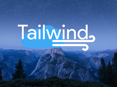 Tailwind Logo cloud company corporate debut illustrator logo quick redesign tail website wind