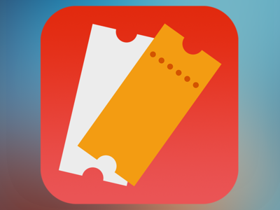 Ticket App Icon by Daniel Yount - Dribbble