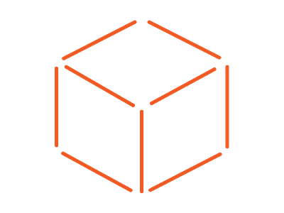 Moving Company Logo box design logo moving company orange