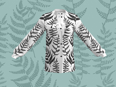 Fern pattern for fashion apparel fabrics fashion fern pattern pattern design textile design textiles
