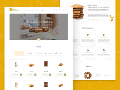 SFP STORE : Food Bakery E-Commerce Website