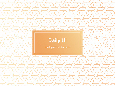 Daily UI :: 059 - Background Pattern daily ui