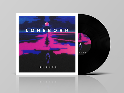 Loneborn- Ghosts: Single ghost loneborn music recored vinyl