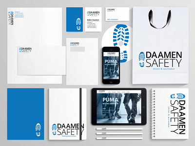 Visual identity - Daamen Safety art artwork branding design graphic design