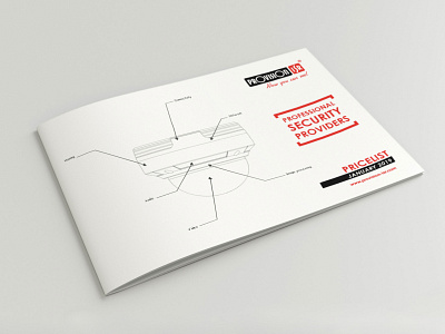 Pricelist Mockup branding catalogue design design logo pricelist