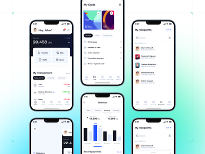 Bank Mobile App - Concept UI