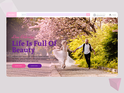 Wedding Planner Landing Page