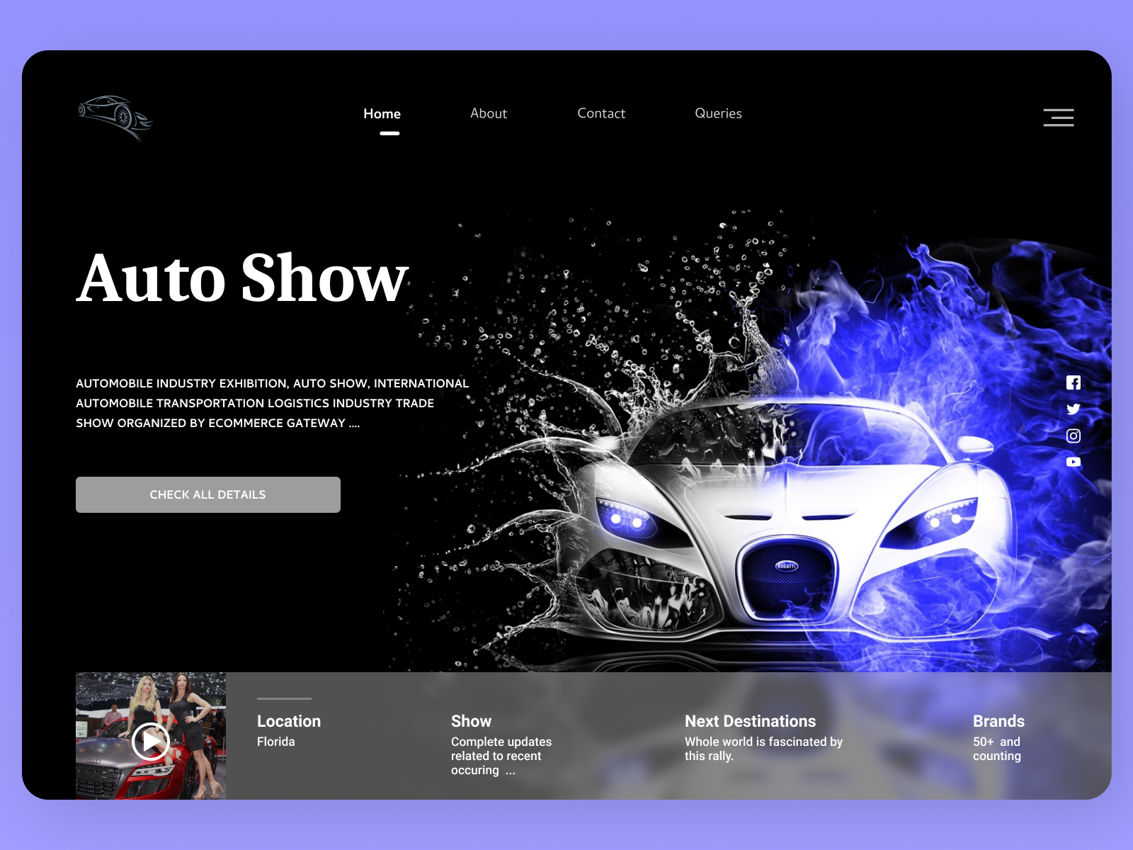 Car Landing Page by Sultan ul Arifeen on Dribbble