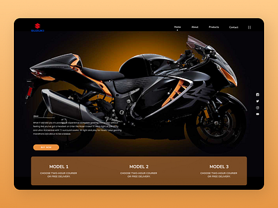 Bikes Landing Page